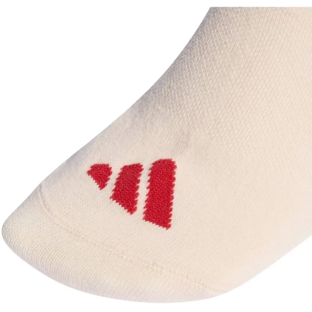 Adidas Womens/Ladies Strawberry Ankle Socks (Pack of 3) / White/Purple